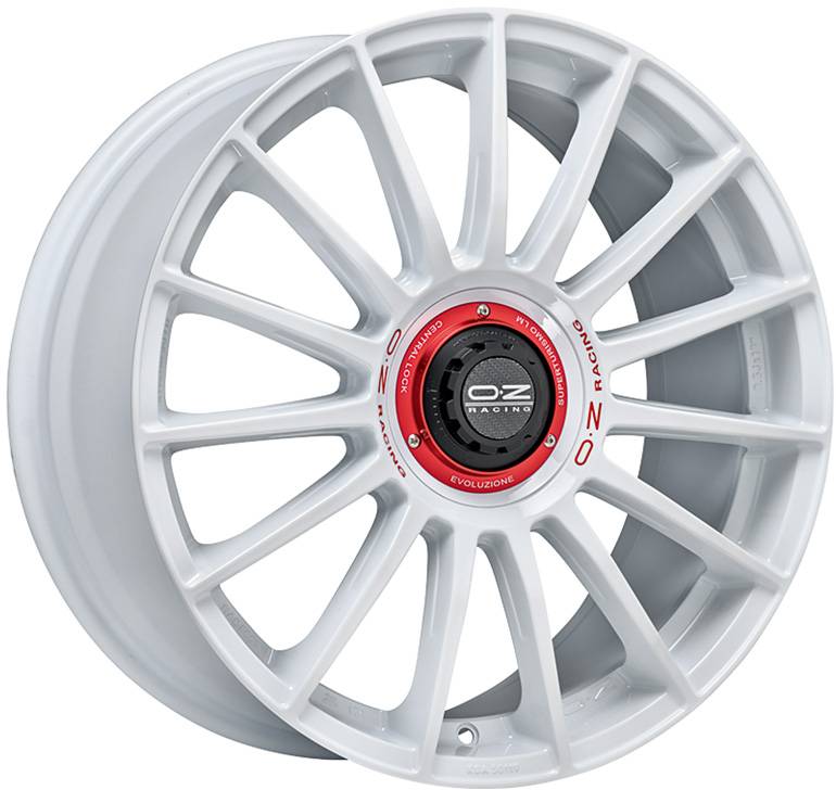 Jantes alu OZ SUPERT  EVOLUZ  WRC [8,5x19] ET38 5x114,3